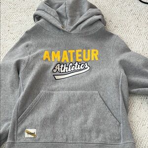 Gray Amateur Athletics Hoodie